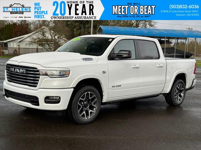 2026 RAM Ram 1500 RAM 1500 LARAMIE CREW CAB 4X4 57 BOX