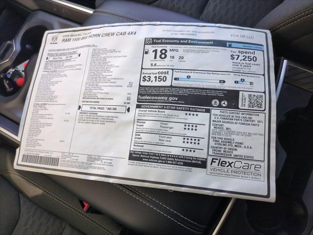 2026 Ram 1500 Big Horn Crew Cab 4x4 5'7" Box