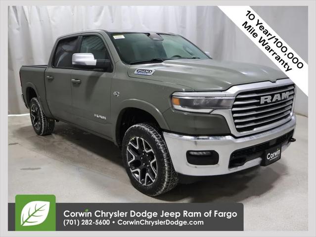 2026 RAM Ram 1500 RAM 1500 LARAMIE CREW CAB 4X4 57 BOX