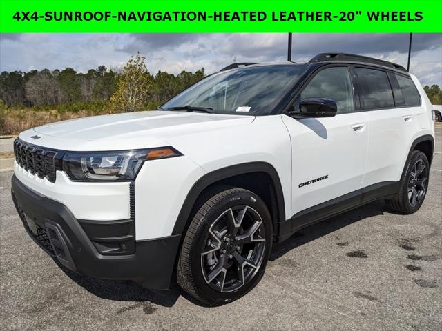 2026 Jeep Cherokee CHEROKEE OVERLAND 4X4 2026 Jeep Cherokee CHEROKEE OVERLAND 4X4
