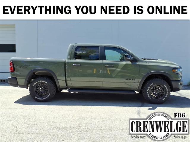 2026 RAM Ram 1500 RAM 1500 REBEL CREW CAB 4X4 57 BOX
