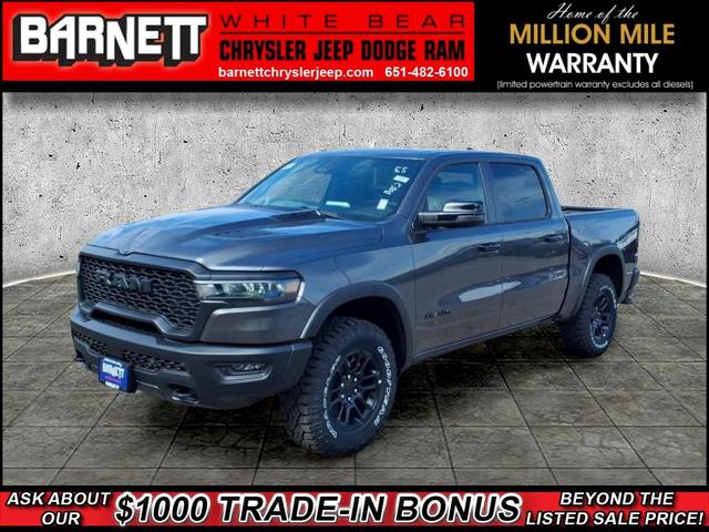 2026 RAM Ram 1500 RAM 1500 REBEL CREW CAB 4X4 57 BOX