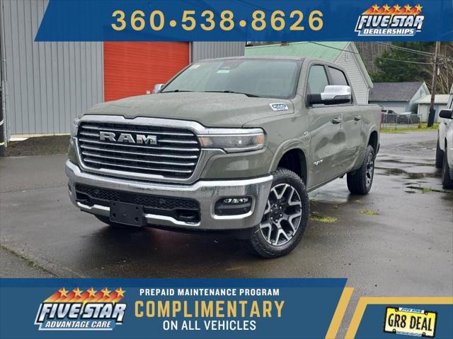 2026 RAM Ram 1500 RAM 1500 LARAMIE CREW CAB 4X4 57 BOX