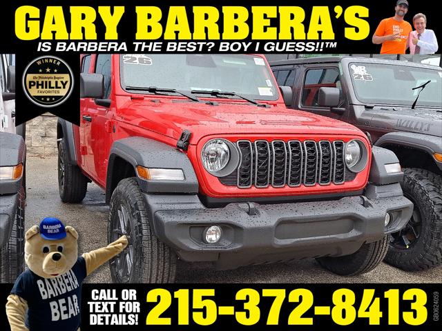 2026 Jeep Wrangler WRANGLER 4-DOOR SPORT S