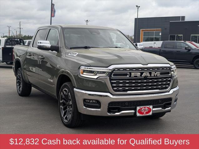 2026 RAM Ram 1500 RAM 1500 LIMITED LONGHORN CREW CAB 4X4 57 BOX