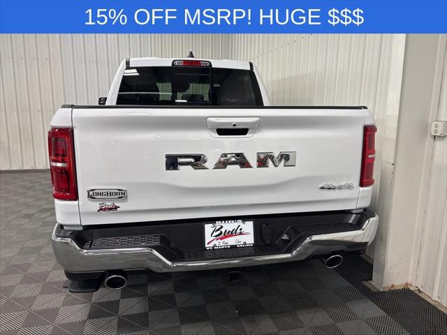 2026 Ram 1500 Limited Longhorn Crew Cab 4x4 5'7" Box