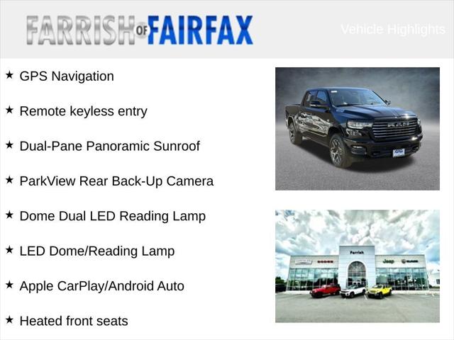 2026 RAM 1500 RAM 1500 LARAMIE CREW CAB 4X4 57 BOX