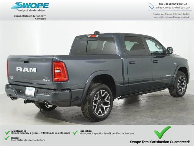 2026 RAM Ram 1500 RAM 1500 LARAMIE CREW CAB 4X4 57 BOX