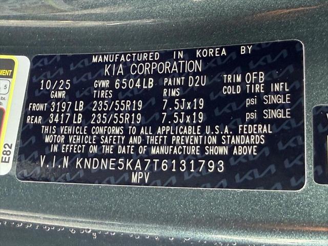 2026 Kia Carnival SX Prestige