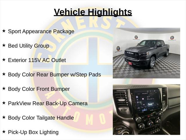 2026 RAM Ram 1500 RAM 1500 BIG HORN CREW CAB 4X4 57 BOX