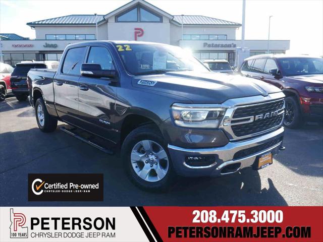 2022 RAM 1500 Big Horn Crew Cab 4x4 64 Box 2022 RAM 1500 Big Horn Crew Cab 4x4 64 Box