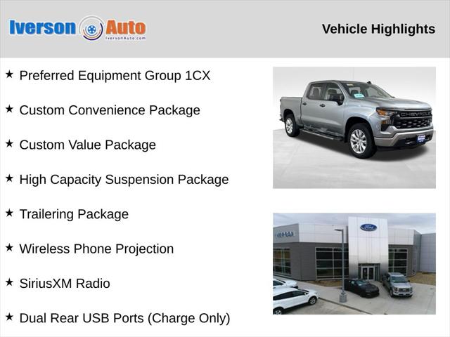 2023 Chevrolet Silverado 1500 4WD Crew Cab Short Bed Custom