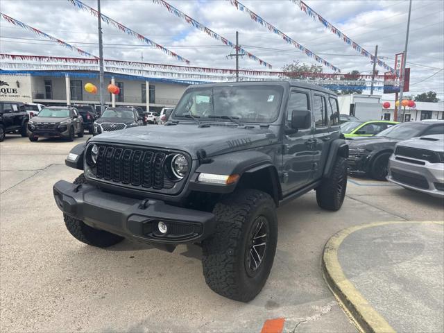 2025 Jeep Wrangler 4-Door Willys 4x4 2025 Jeep Wrangler 4-Door Willys 4x4