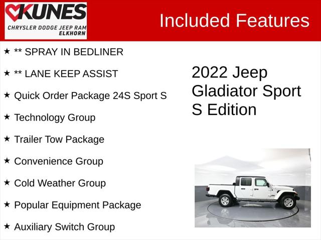 2022 Jeep Gladiator Sport S 4x4 2022 Jeep Gladiator Sport S 4x4
