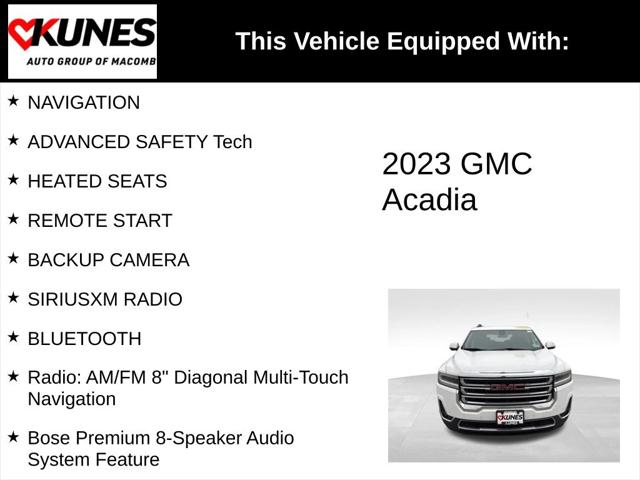 2023 GMC Acadia SLT 2023 GMC Acadia SLT
