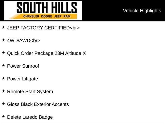 2025 Jeep Grand Cherokee Altitude X 4x4 2025 Jeep Grand Cherokee Altitude X 4x4