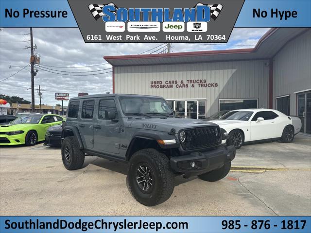 2025 Jeep Wrangler 4-Door Willys 4x4 2025 Jeep Wrangler 4-Door Willys 4x4