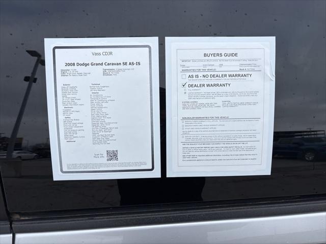 2008 Dodge Grand Caravan SE