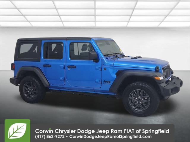2024 Jeep Wrangler 4-Door Sport S 4x4 2024 Jeep Wrangler 4-Door Sport S 4x4
