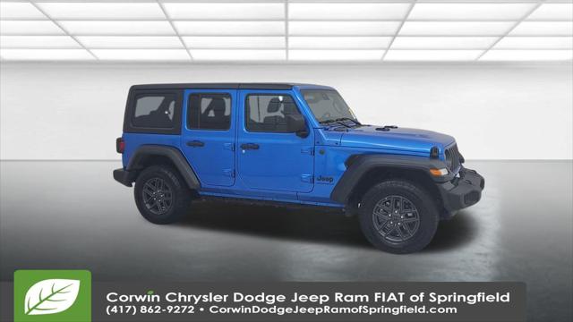 2024 Jeep Wrangler 4-Door Sport S 4x4 2024 Jeep Wrangler 4-Door Sport S 4x4