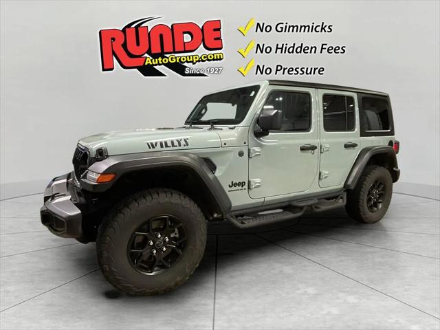 2024 Jeep Wrangler 4-Door Willys 4x4 2024 Jeep Wrangler 4-Door Willys 4x4