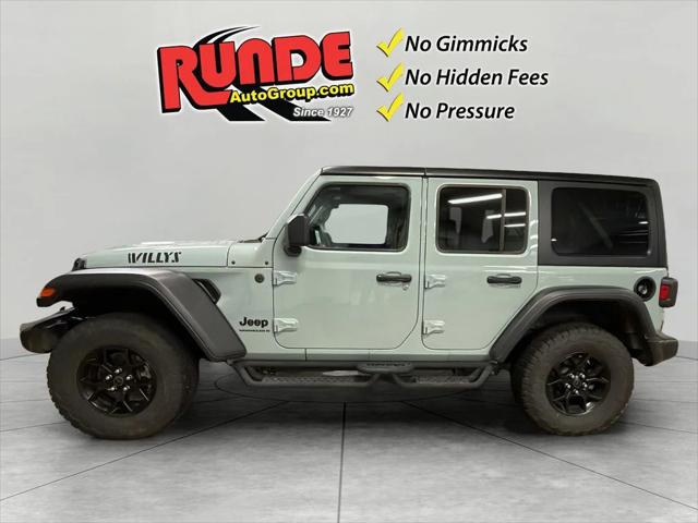 2024 Jeep Wrangler 4-Door Willys 4x4 2024 Jeep Wrangler 4-Door Willys 4x4