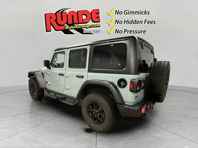2024 Jeep Wrangler 4-Door Willys 4x4 2024 Jeep Wrangler 4-Door Willys 4x4