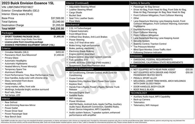 2023 Buick Envision Essence FWD