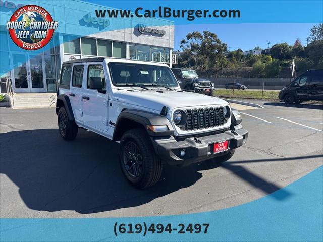 2024 Jeep Wrangler 4-Door Sport S 4x4