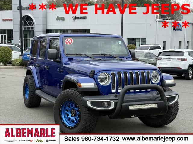 2019 Jeep Wrangler Unlimited Sahara 4x4 2019 Jeep Wrangler Unlimited Sahara 4x4
