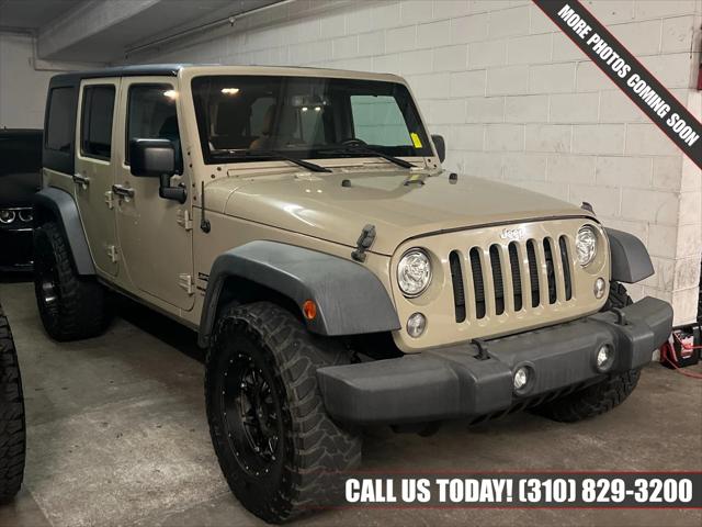 2018 Jeep Wrangler JK Unlimited Sport S 4x4 2018 Jeep Wrangler JK Unlimited Sport S 4x4