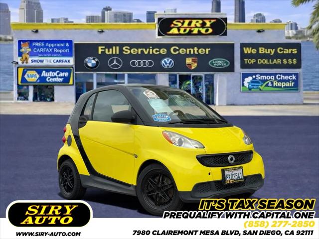 2013 smart fortwo passion for sale in San Diego, CA