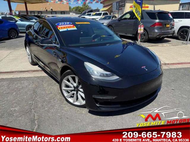 2020 Tesla Model 3 Long Range Dual Motor All-Wheel Drive for sale in Manteca, CA