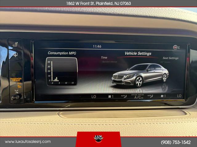 2015 Mercedes-Benz S 550 4MATIC