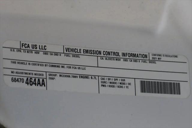 2021 Ram 3500 Big Horn Crew Cab 4x4 8 Box