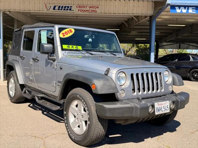 2018 Jeep Wrangler JK Unlimited Sport S 4x4