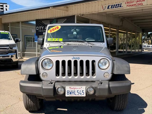 2018 Jeep Wrangler JK Unlimited Sport S 4x4