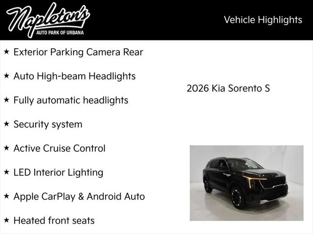 2026 Kia Sorento S