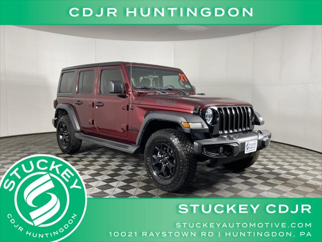 2021 Jeep Wrangler Unlimited Willys 4x4 2021 Jeep Wrangler Unlimited Willys 4x4
