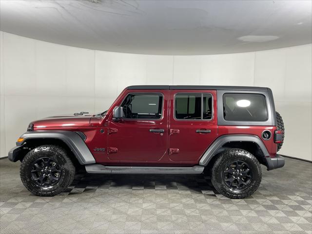 2021 Jeep Wrangler Unlimited Willys 4x4 2021 Jeep Wrangler Unlimited Willys 4x4