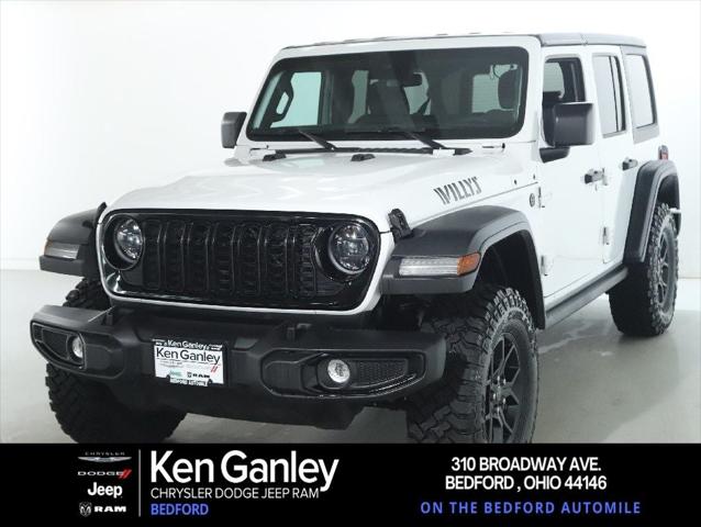 2025 Jeep Wrangler 4-Door Willys 4x4 2025 Jeep Wrangler 4-Door Willys 4x4
