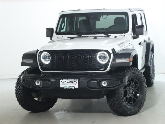 2025 Jeep Wrangler 4-Door Willys 4x4 2025 Jeep Wrangler 4-Door Willys 4x4