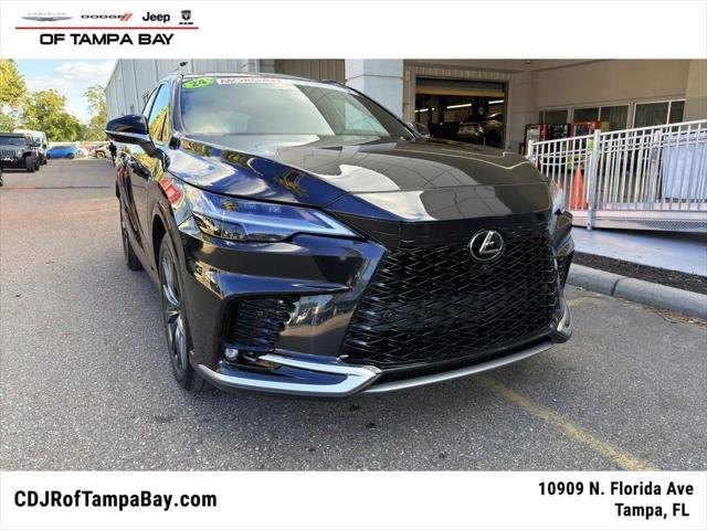 2024 Lexus RX 350 F SPORT Handling 2024 Lexus RX 350 F SPORT Handling