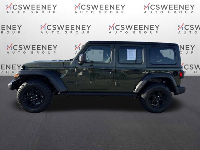 2021 Jeep Wrangler Unlimited Willys Sport 4x4 2021 Jeep Wrangler Unlimited Willys Sport 4x4