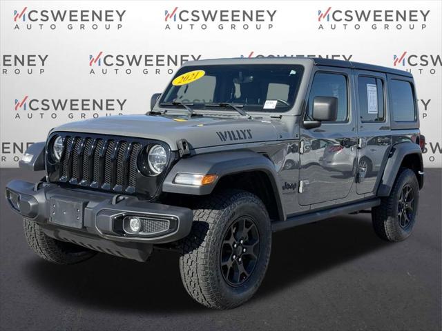 2021 Jeep Wrangler Unlimited Willys 4x4 2021 Jeep Wrangler Unlimited Willys 4x4