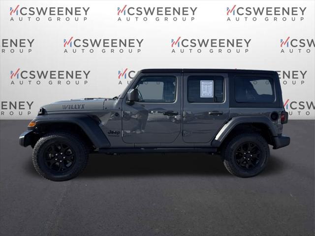 2021 Jeep Wrangler Unlimited Willys 4x4 2021 Jeep Wrangler Unlimited Willys 4x4