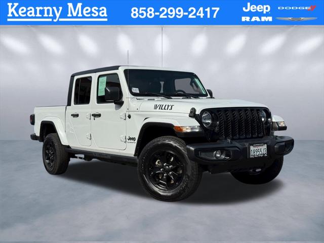 2021 Jeep Gladiator Willys 4x4 2021 Jeep Gladiator Willys 4x4