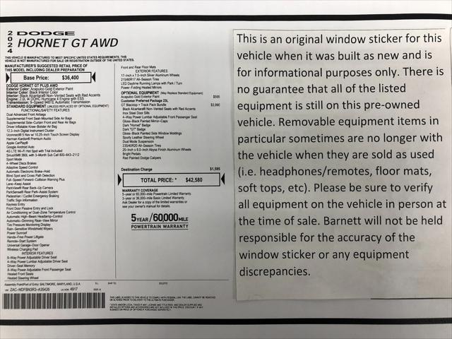2024 Dodge Hornet GT Plus AWD 2024 Dodge Hornet GT Plus AWD