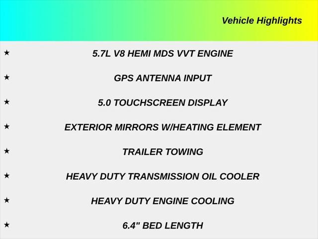 2020 RAM 1500 Classic SLT Crew Cab 4x2 64 Box