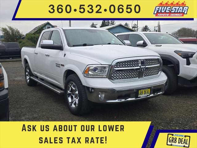 2017 RAM 1500 Laramie Crew Cab 4x4 64 Box 2017 RAM 1500 Laramie Crew Cab 4x4 64 Box